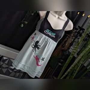 Ocean Drip Octopus Mermaid Lululemon Tank Top SM